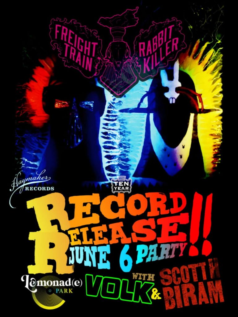 2025-06-06 Freight Train Rabbit Killer Record Release at Lemonade Park