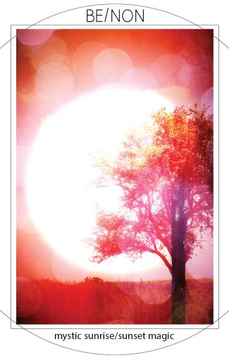Be/Non - Mystic Sunrise / Sunset Magic - Cassette Cover